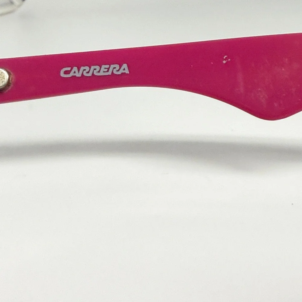 Carrera‎ 6001 Pink Half Rim Sunglasses 51-19-145 Retro Style